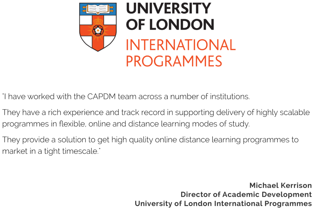 University of London International Programmes