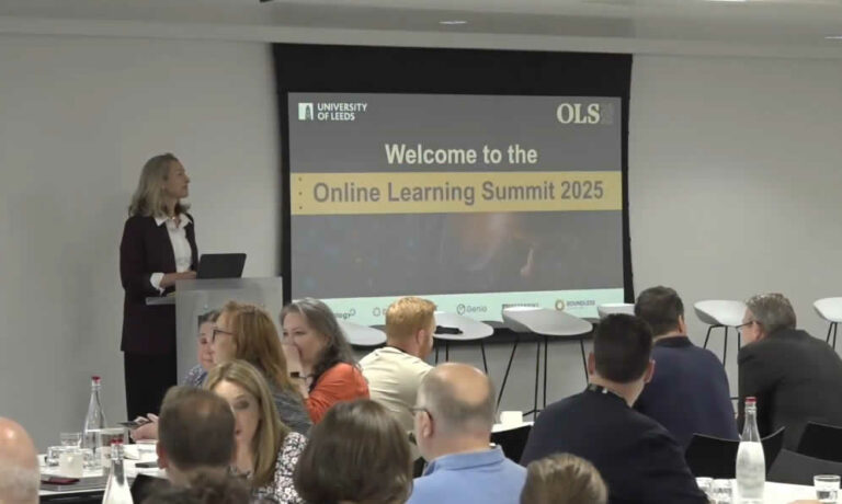 Photograph of the welcome session on day 1 of OLS25